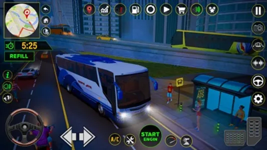 Modern Bus Driving Simulator screenshot 1