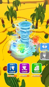 Idle Tornado 3D screenshot 4