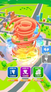 Idle Tornado 3D screenshot 5