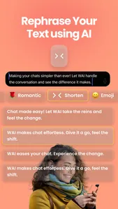 WAI: AI Keyboard, Writing Tool screenshot 1