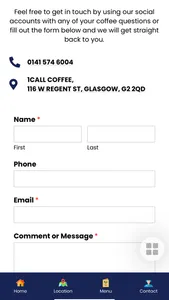 1Call Coffee screenshot 2