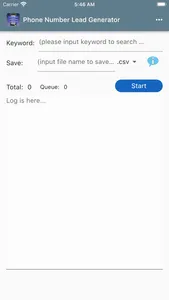 Phone Number Lead Generator screenshot 1