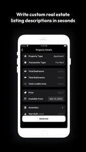 Listing AI - Real Estate screenshot 1