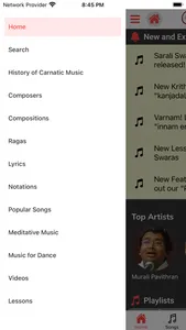Carnaticpedia screenshot 1