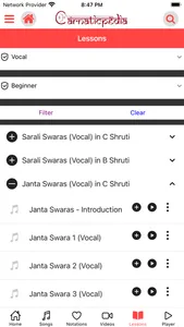 Carnaticpedia screenshot 6
