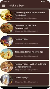 BhagavadGita Sloka a Day screenshot 0