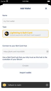 Bolt Card Wallet screenshot 2