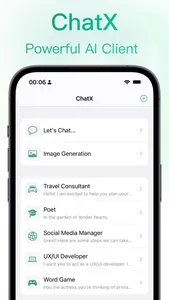 ChatX - AI Chat Client screenshot 0