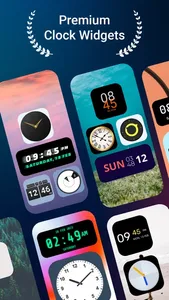 Clock Widgets - Custom Clock screenshot 0