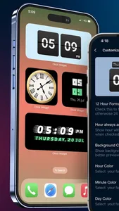 Clock Widgets - Custom Clock screenshot 2