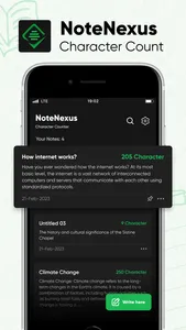 NoteNexus - Character Counter screenshot 0
