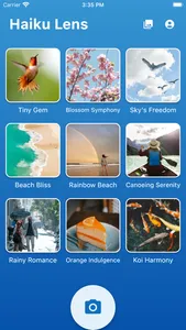 Haiku Lens screenshot 1