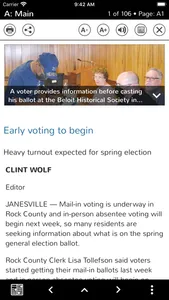 Beloit Daily News screenshot 1