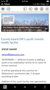 Daily Jefferson County Union screenshot 1