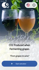 CO2 Fermentation Calculator screenshot 0