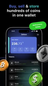 Defexa - Bitcoin Crypto Wallet screenshot 0