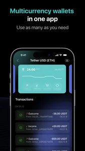 Defexa - Bitcoin Crypto Wallet screenshot 4