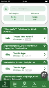 Stadtteilauto Freising screenshot 1