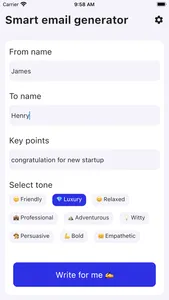 AI Base Smart Email Generator screenshot 4