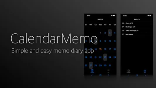 Easy to note :CalendarMemo screenshot 0