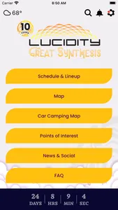 Lucidity Fest App screenshot 0