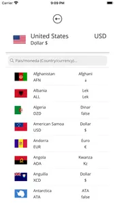 Currency converter simple screenshot 1