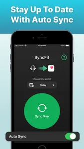 Auto Sync Fitbit to Health screenshot 0