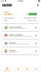 Faznet screenshot 1