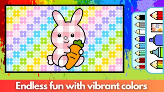 Little Picasso Coloring Games screenshot 1