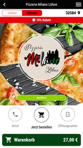 Pizzeria Milano Löhne screenshot 0