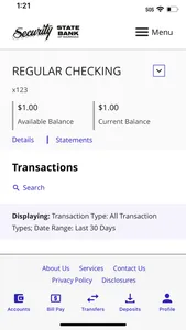 Security State Bank Warroad screenshot 3