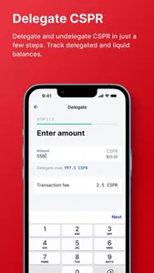 Casper Wallet screenshot 3