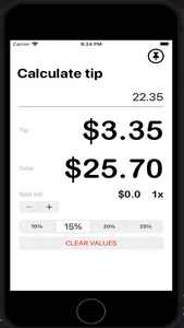 Calculate a Tip screenshot 0