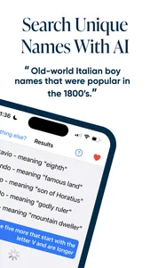 Baby Name Generator - ParentAi screenshot 1