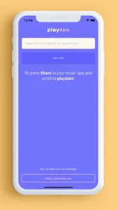 Playdate: Easy Music Sharing screenshot 0