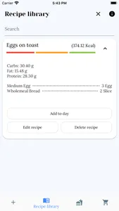 Diet Planner Basic screenshot 2