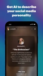 Vibe App - AI Personality Test screenshot 0