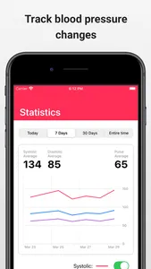 Blood Pressure App: BP Monitor screenshot 1