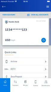 Stanbic Blue247 App screenshot 1