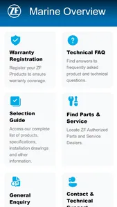 ZF Marine App screenshot 0