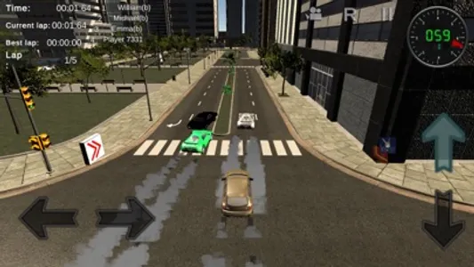 Arcade Car Race Online screenshot 1