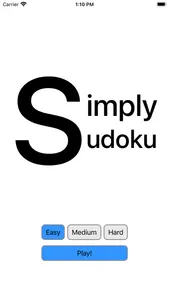 Just Simply Sudoku screenshot 0