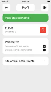 MoyennesED screenshot 1