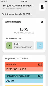 MoyennesED screenshot 2