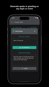AI Greeting Card Generator screenshot 1