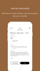 Urban Pilates screenshot 2