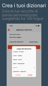 Statimo - impara nuove parole screenshot 1