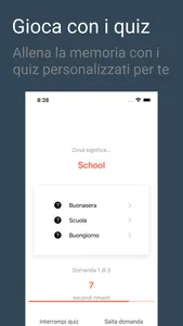 Statimo - impara nuove parole screenshot 3