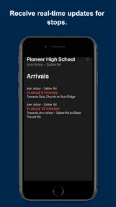 TheRide: Track Ann Arbor Buses screenshot 1