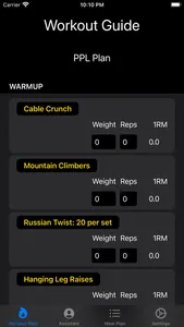 IronAI - AI Fitness Assistant screenshot 0